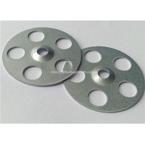 China Underfloor Heating Insulation Metal Fixing Washers 36mm - 100 PK on sale