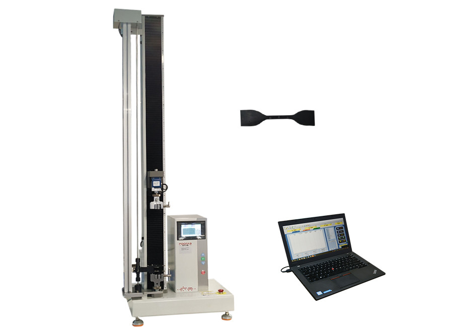 Quality Single Column Computerized Tensile Tester With Large Deformation Extensometer for sale