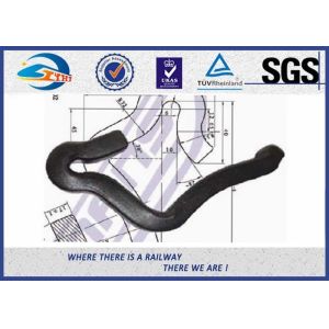 Plain Surface Heavy Duty 45# Steel Rail Anchor 8.8 Grade For Fixing Rail