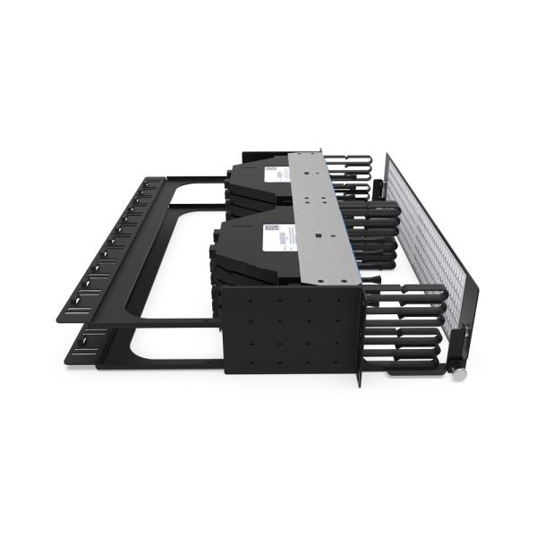 Rongbang RBTX-PP21 2U High Density Frame Modular Panel 12 MPO/MTP to 288 LC Ports for Data Center Enterprise Network