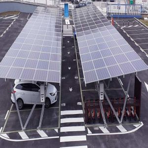 5deg 10deg 15deg Galvanized Residential Solar Carport Structures