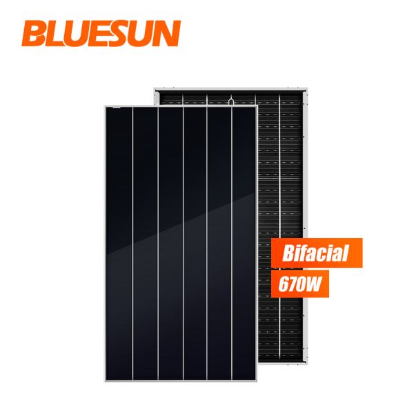 Buy Bluesun 160W Flexible Solar Panels 1000W 550W 650W Solar Panel Price 670W 700W Factory at wholesale prices