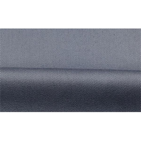 Grey Reflective Industrial Work Uniforms , Lapel Stain Resistant Coverall