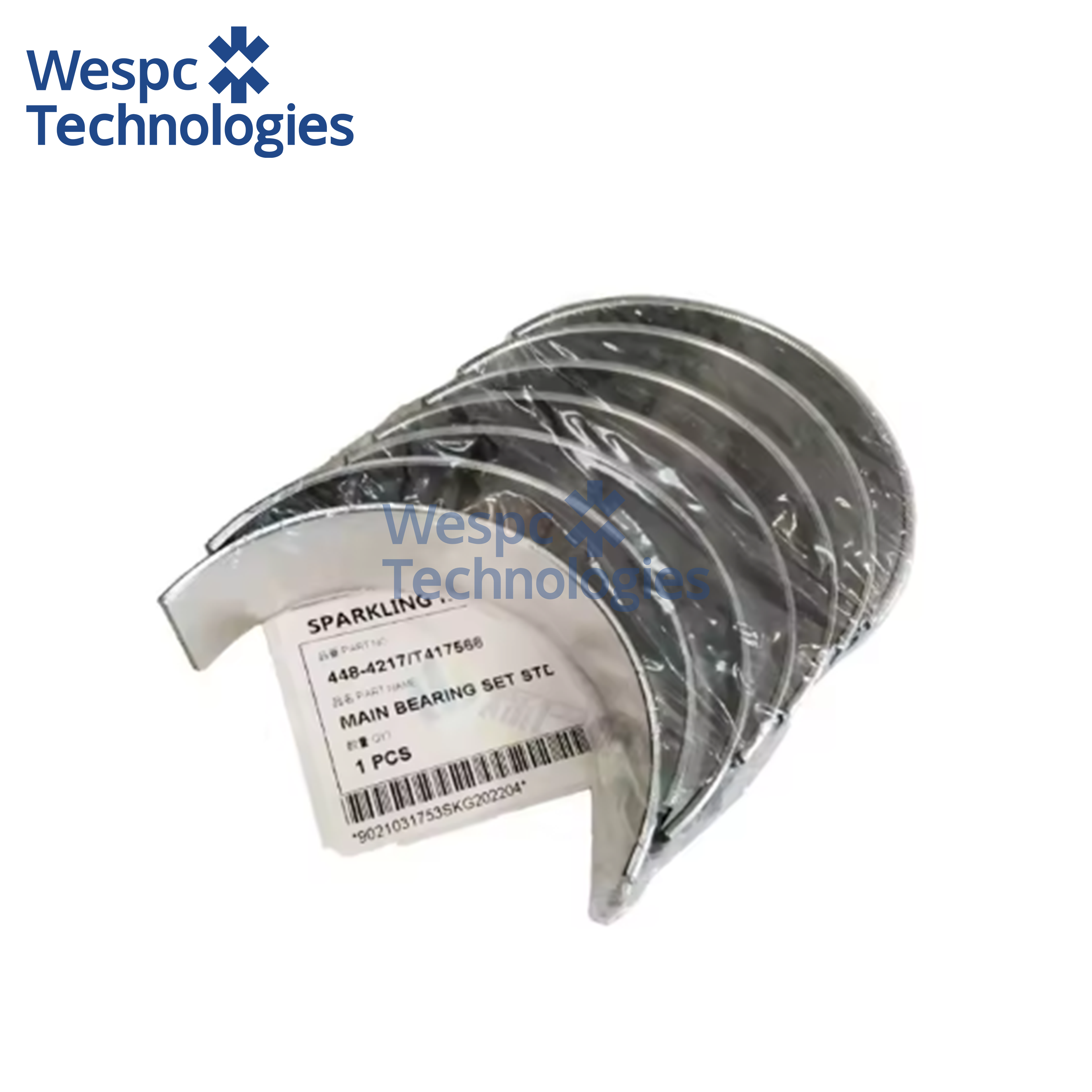 WESPC Bearing U5MB0020 Main Set Diesel Component For Perkins 1106A 1106C 1106D Engine