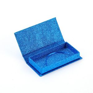 China Custom Order Accepted Glitter False Eyelash Packaging Lash Box in CMYK Pantone Colour on sale