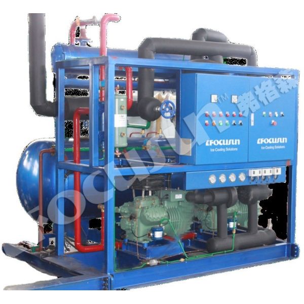 Directly from 2T Fusheng Compressor Block Ice Machine with Other Ice Storage