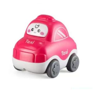 Friction Cartoon Car Toy Four-Wheel Drive Car Children′s Simulation Model Car