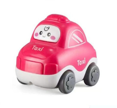 Friction Cartoon Car Toy Four-Wheel Drive Car Children′s Simulation Model Car