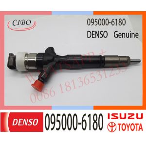 095000-6180 Neutral Diesel Engine Fuel Injector 095000-6180 095000-5920 For TOYOTA 23670-30110, 23670-30080