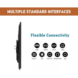 Qtenboard Interactive Digital Whiteboard Android Windows Smart Board 75 Inch