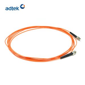 OM1 / OM2 Multimode Fiber Patch Cord ST To ST for Telecommunication Networks