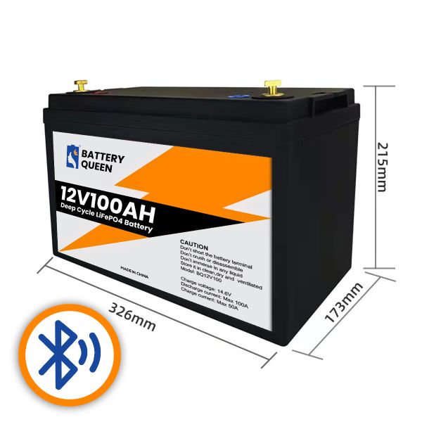 Buy Rechargeable 12V100AH Lifepo4 Battery Solar Lithium Iron Phosphate Battery at wholesale prices