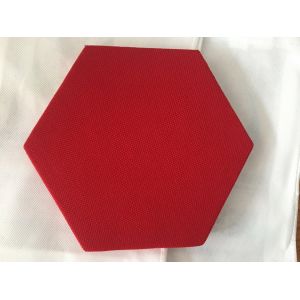 Custom Manufacturer Fabric Acoustic Panel Polyester Fiber Fabric Wrapped Sound