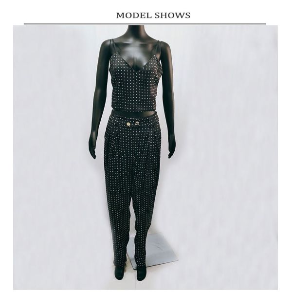 Screen print Heavy Viscose Women Long Pants