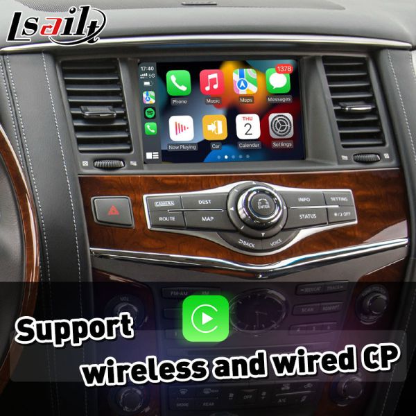 Lsailt Wireless Android Auto Carplay Interface For Infiniti QX80 2013-2017