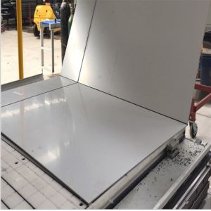 Fireproof Interior Aluminum Wall Panels Zwm-8814 Off White