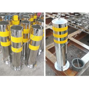 Quality Driveway Removable Security Post Polished And Brushed Surface Treatment for sale