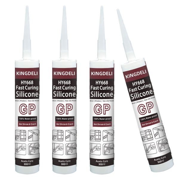 Buy Multifunctional Acetic Silicone Sealant Tube Water Resistant OEM at wholesale prices