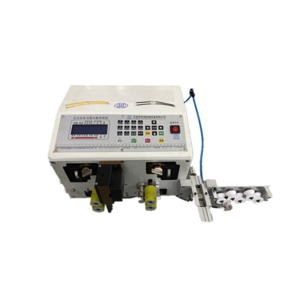 Buy RS-360ZB Fully Automatic Wire Middle Stripping And Cutting Machine With Piercing Feature at wholesale prices