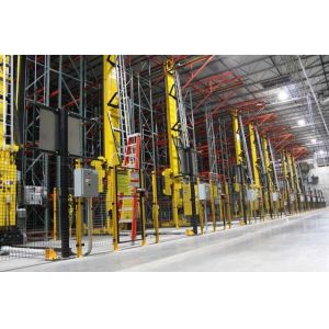 Outdoor Galvanized ASRS Racking System / Automated Shelving Systems For