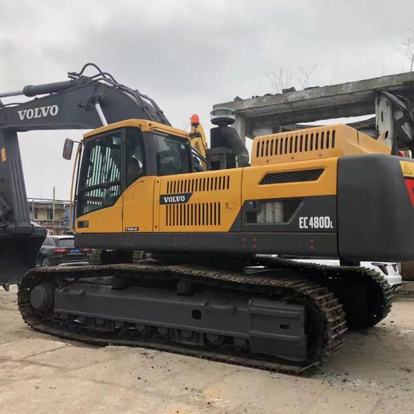 ORIGINAL Hydraulic Pump 2018 Volvo EC480DL 48 Ton Used Excavator for Large Machinery
