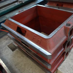 High Quality Casting Sand Box and Pallet Car Grey Iron