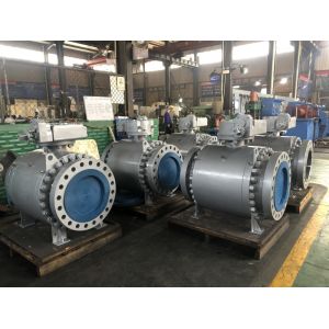 Manual Operation Metal Seated Ball Valves For High Temperature