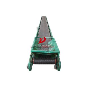 Mobile Handling System Powered Industrial Material Belt Conveyor System