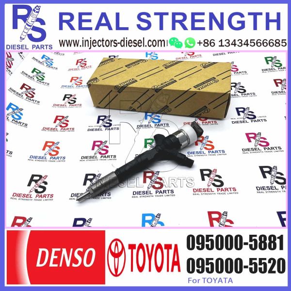 2367030050 0950005881 2KD-FTV diesel fuel injector 23670-30050 095000-5881