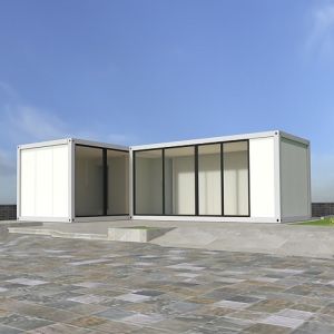 Steel Sandwich Panel Ready Made Prefab Living Container Houses