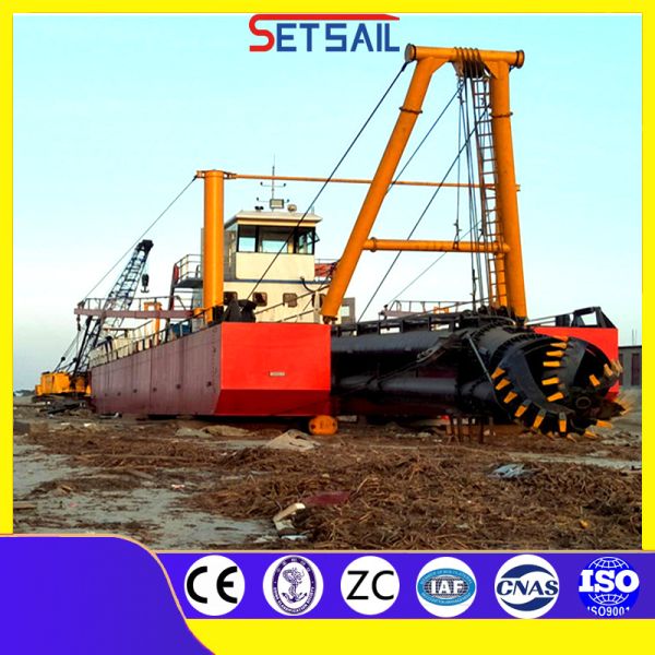 Hydraulic Motor 10 Inch Cutter Suction River Mud Dredger