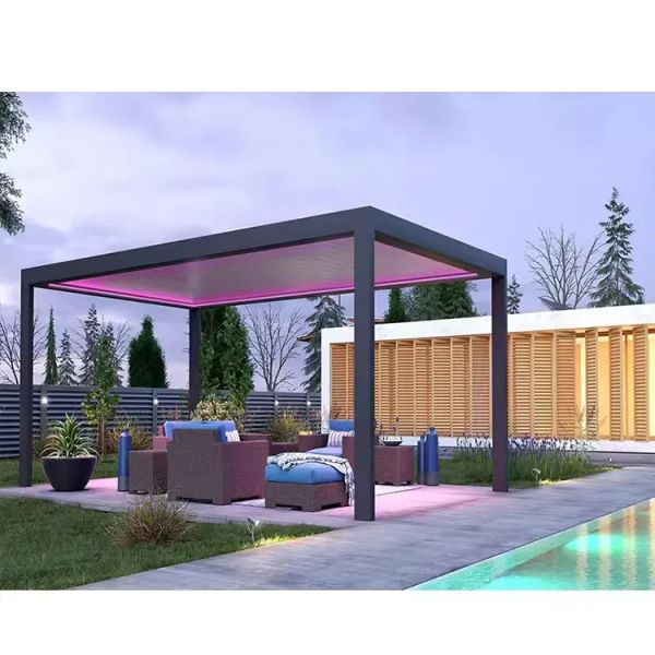 Transform Your Outdoor Space Stylish Aluminum Pergola With Durability And Elegance