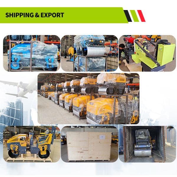 Hot Sale Small Compactor Roller Vibratory Compactor Double Drum Roller Mini Road Roller Price