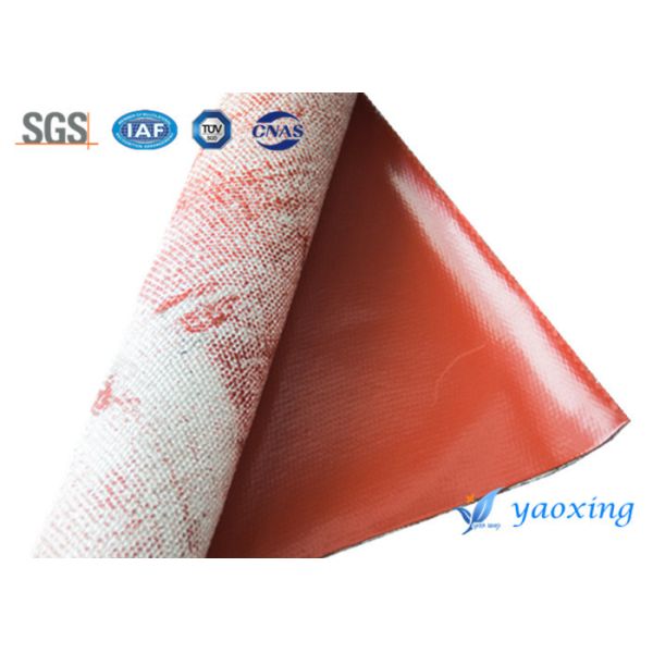 Buy Thickness 3.0mm Silicone Coated Heat Resistant Fiberglass Cloth at wholesale prices
