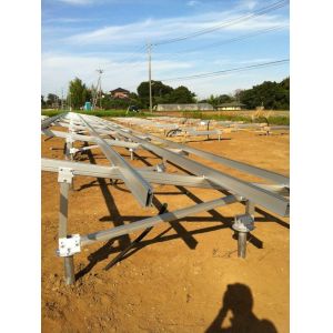 OEM Ballasted Ground Mount Solar Racking 60m/S