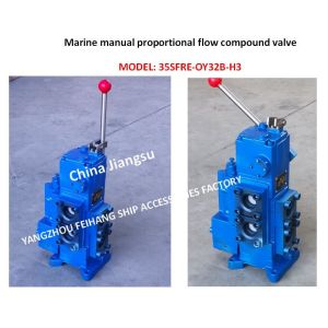 MODEL:35SFRE-OY32B-H3 Marine Manual Proportional Flow Compound Valve