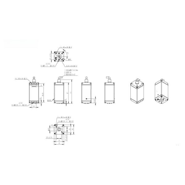 Universal Robotic Vacuum Gripper Programmable Electric Vacuum Actuator Degree 10% -60%