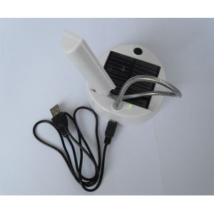 Solar Power 4 LED Desk Lamp