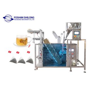 Supplier Wholesale Inner And Outer Triangle Tea Pouch Packing Machine Sachet