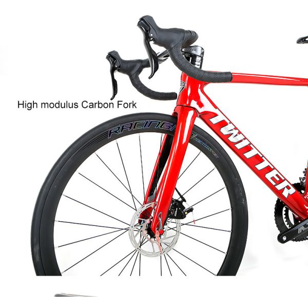 EPS Frame T900 Carbon Fiber Gravel Bike Hydraulic Disc Brake Twitter Carbon Gravel Bike