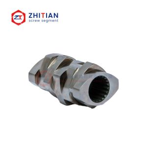 Twin Screw Extruder Screw Segment For Plastic Compounding Line