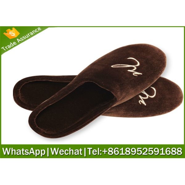 Buy hotel slipper,SPA Slippers,Velvet slippers manufacturer,Velvet slipper with logo at wholesale prices