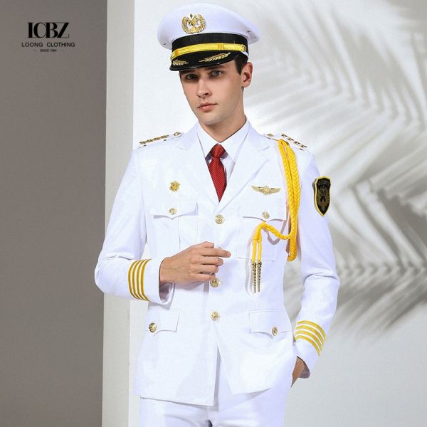 Polyester Cotton Security Work Uniform Long Sleeves Overalls for Property Guards
