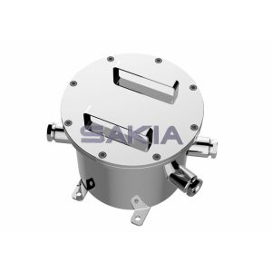 Quality SS Explosion Proof Junction Box With Cables Socket Lighting Points Extend Circuits for sale