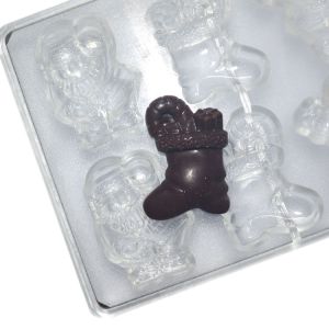 Handmade 3D Special Shape Polycarbonate 3d Chocolate Bar Mold for Kitchen and