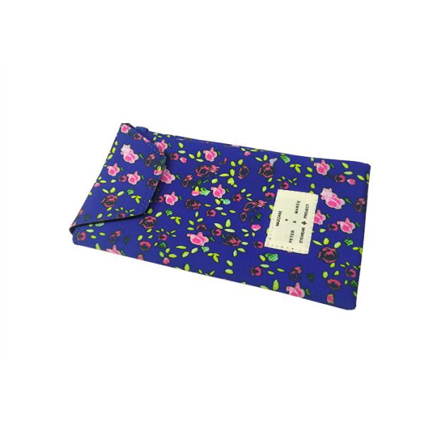 Buy Fashion Polyester Reading Glasses Pouch Case Blue / Black / Yellow at wholesale prices