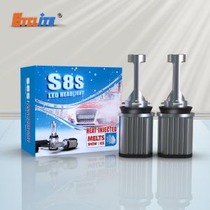 12V Multicolor LED Headlights S8S 9005 9006 8000k CCT Ip68 Waterproof