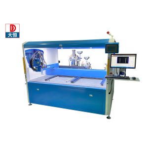 High Precision CCD Automatic SMT Glue PU Dispenser with Double Cylinder Plunger