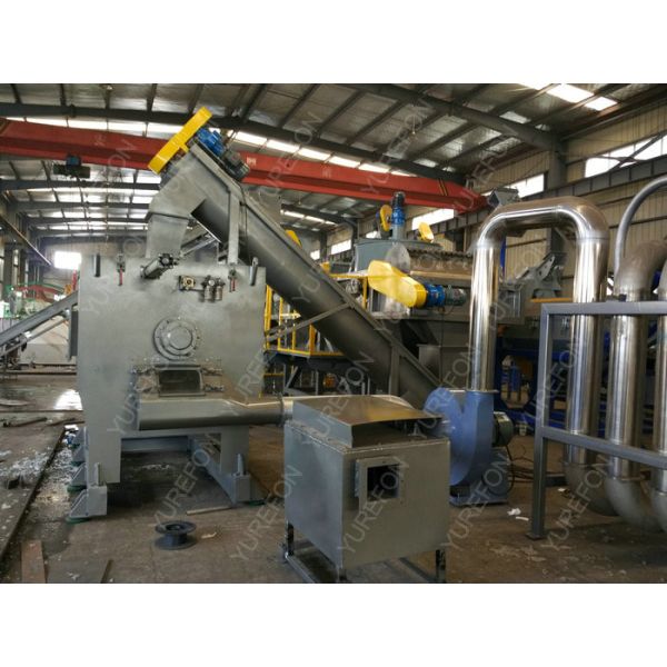 Custom High Performance PP Recycling Machine , Stainless Steel Plastic Film Washing Machine