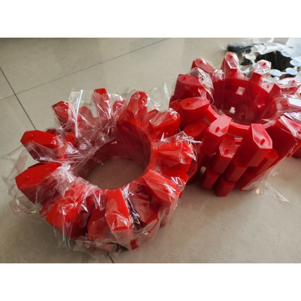 Buy High Elasticity And Density PU Coupling Spider For Heavy Duty Applications In Industrial Rubber Sheets at wholesale prices